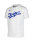 ფოტო #3 პროდუქტის Big Boys Chris Taylor White Los Angeles Dodgers Player Name and Number T-shirt