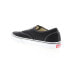 Фото #6 товара Vans Authentic VN000EE3BLK Mens Black Canvas Lifestyle Sneakers Shoes 10.5