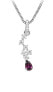 Charming silver pendant with zircons SVLP0631SH8F200