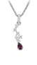 Фото #1 товара Charming silver pendant with zircons SVLP0631SH8F200