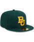 Фото #1 товара Men's Green Baylor Bears Evergreen 59FIFTY Fitted Hat
