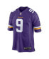 Men's J.J. McCarthy Purple Minnesota Vikings 2024 NFL Draft First Round Pick Player Game Jersey Фиолетовый, L - фото #3