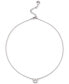 ფოტო #3 პროდუქტის Crystal Pendant Necklace, 16" + 2" Extender