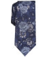 ფოტო #1 პროდუქტის Men's Hilton Floral Slim Tie, Created for Macy's