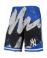 Фото #4 товара Men's Black New York Yankees Hyper Hoops Shorts
