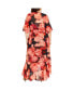 Plus Size Mischa Floral Wrap Ruffle Maxi Dress Floral l'amour, 20 - фото #2