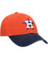 Men's Orange, Navy Houston Astros Alternate Clean Up Adjustable Hat