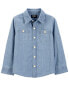 Фото #2 товара Baby Chambray Button-Front Shirt 12M