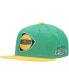 Фото #1 товара Men's Green LA Galaxy Historic Logo Since '96 Two-Tone Snapback Hat