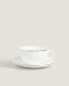 Фото #1 товара Bone china teacup with rim