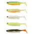 Фото #5 товара Мягкая приманка Savage Gear Fat Minnow T-Tail 75 мм 5 групп