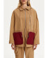 ფოტო #1 პროდუქტის Women's Hooded Raincoat