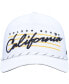 Фото #3 товара Men's White Cal Bears Downburst Hitch Trucker Snapback Hat