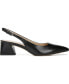 ფოტო #2 პროდუქტის Women's Racer Pointed Toe Block Heel Slingback Pumps