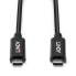 Фото #7 товара Lindy 5m USB 3.1 Gen 2 C/C Active Cable - 5 m - USB C - USB C - USB 3.2 Gen 2 (3.1 Gen 2) - 10000 Mbit/s - Black