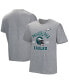 Фото #1 товара Men's Gray Philadelphia Eagles Tackle Adaptive T-shirt