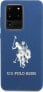 Фото #5 товара Чехол для смартфона U.S. Polo Assn. Silicone для Samsung Galaxy S20 Ultra G988 темно-синий/гранатовый