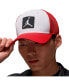 ფოტო #1 პროდუქტის Men's White/Red Trucker Adjustable Hat