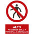 Фото #2 товара NORMALUZ Acto Accesible Sólo A Personal Autorizado Sign 30x40 cm