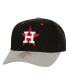 Фото #1 товара Men's Black Houston Astros Bred Pro Adjustable Hat