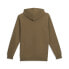 Фото #2 товара Puma Faux Embroidered Hoodie Fl Mens Brown Casual Outerwear 84578493