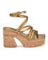 Фото #2 товара Women's Corke Strappy Square Toe Wedge Sandals