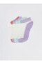 LCW Kids Desenli Kız Çocuk Patik Çorap 5'li