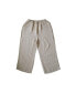 ფოტო #1 პროდუქტის Women's Maternity Lightweight Linen Pajama Bottom