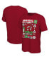 Фото #2 товара Men's Red Utah Utes 2023 Rose Bowl Illustrated T-shirt
