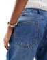 Фото #5 товара DTT Petite Veron relaxed fit mom jeans in mid blue wash