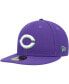 Фото #2 товара Men's Purple Cincinnati Reds Lime Side Patch 59FIFTY Fitted Hat