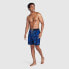 Фото #2 товара Speedo Men's 7" Tropical Floral Print E-Board Swim Shorts - Blue M