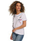 ფოტო #2 პროდუქტის Women's Embroidered Motif T-Shirt