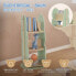 Kinderregal aus Holz mit 5 Regale