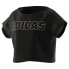 ფოტო #1 პროდუქტის ADIDAS Cropped short sleeve T-shirt