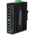 Фото #1 товара TRENDnet TI-PG80B - Gigabit Ethernet (10/100/1000) - Full duplex - Power over Ethernet (PoE) - Wall mountable