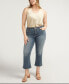 Фото #5 товара Plus Size Suki Mid Rise Curvy Fit Flare Jeans