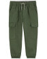 Toddler Canvas Cargo Joggers 2T