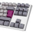 Фото #8 товара Ducky One 3 Mist Grey TKL Gaming Tastatur, RGB LED - MX-Silent-Red