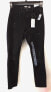 New OLD NAVY WOMENS SLIM STRAIGHT POWER HIGH RISE DESTROYED Black Jeans SIZE 2