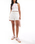 Фото #1 товара ASOS DESIGN tailored pull on short in cream