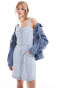 Levi's Drea denim dress in light blue wash BLAU, XS - фото #1