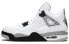 Фото #1 товара Кроссовки Nike Air Jordan 4 Retro White Cement (Белый)
