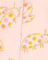 Фото #31 товара Пижама для девочек Carter's Toddler 1-Piece Ladybug из 100% хлопка