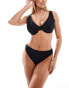 Hollister co-ord curvey underwire bikini top in black Bk010, S - фото #3