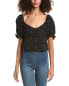 Фото #1 товара Saltwater Luxe Sweetheart Top Women's Black Xs