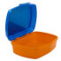 Фото #4 товара Контейнер для бутерброда SuperThings Kazoom kids Синий Оранжевый Пластик (17 x 5.6 x 13.3 cm)