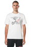 T-Shirt Alpinestars Crosshelm CSF Weiß