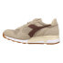 Фото #3 товара Diadora Trident 90 Canvas Lace Up Mens Beige Sneakers Casual Shoes 178534-25048