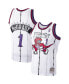 ფოტო #2 პროდუქტის Men's Tracy McGrady White Toronto Raptors 1998-99 Hardwood Classics Swingman Player Jersey